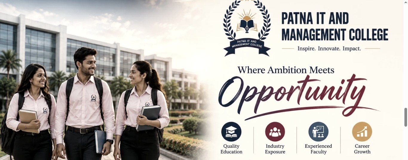 PITM College campus and students